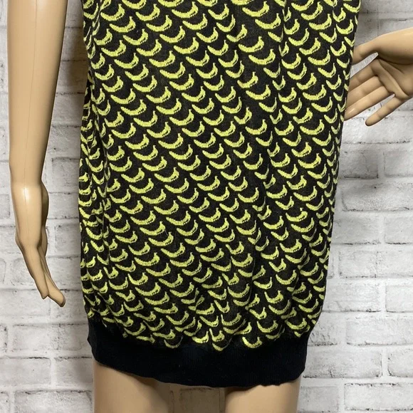 Sonia Sonia Rykiel banana print tunic sweater